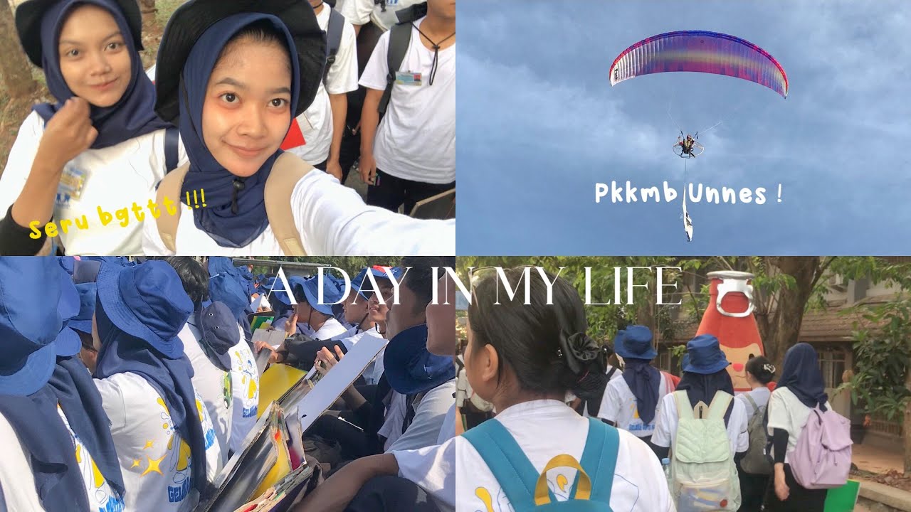 VLOG PKKMB UNNES 2024, SERU BGTT ???. FINALLY JADI MABA 💗🏫✨