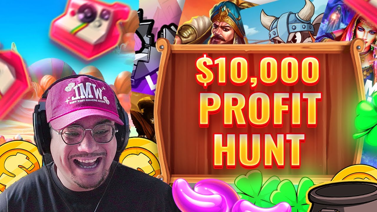 Juicy PROFIT on this $10,000 Bonus hunt!!!!  (24 bonuses)