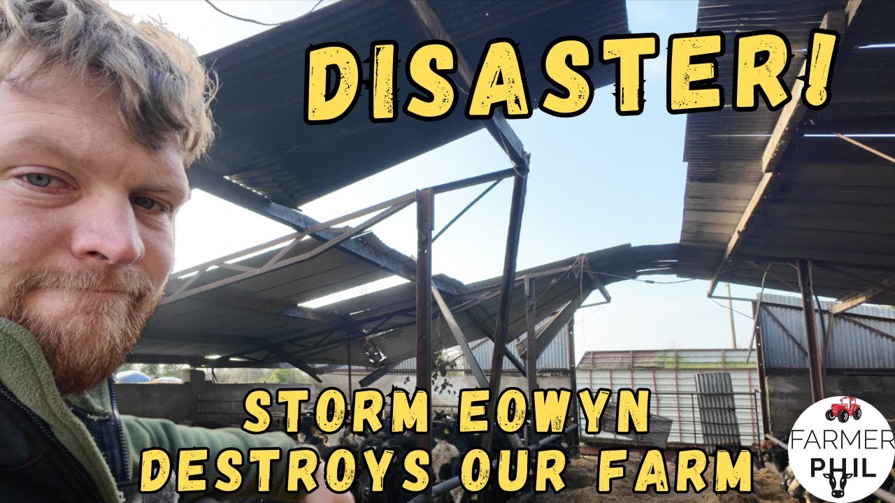 STORM ÉOWYN HITS HARD – MASSIVE FARM DAMAGE!