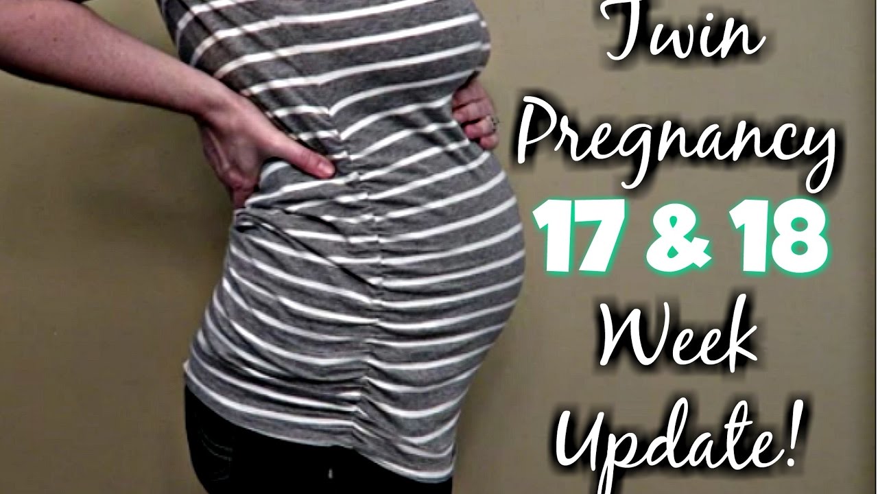 Twin Pregnancy Update | Weeks 17 & 18 | Bump Shot + Baby Movements?