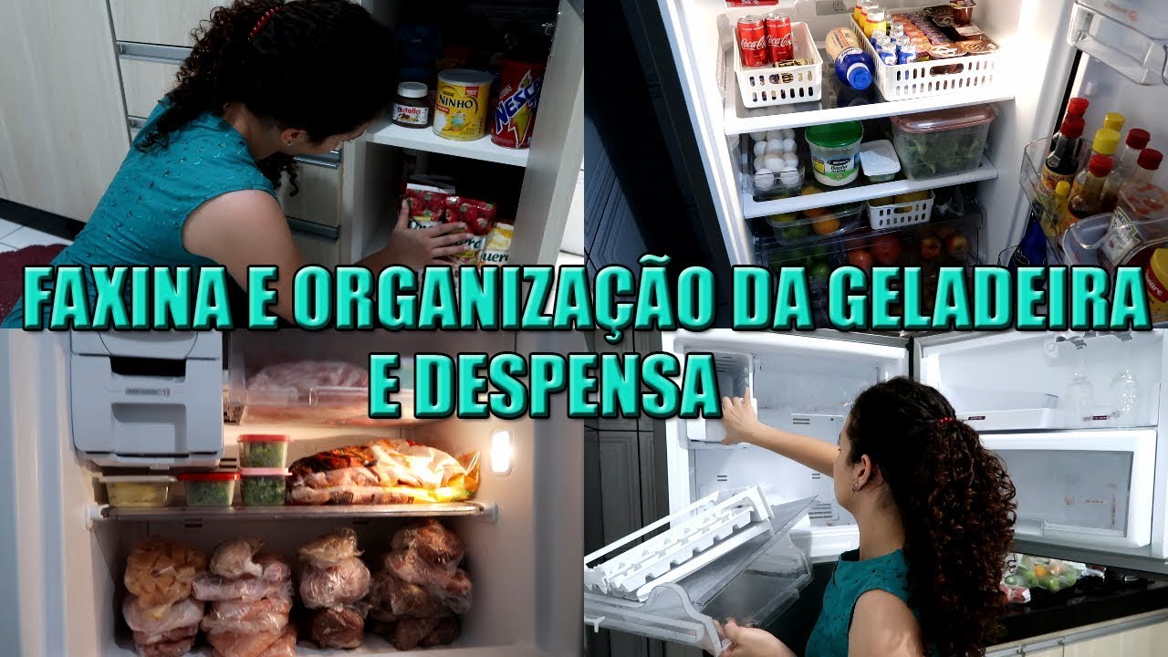 FAXINEI A GELADEIRA, SEPAREI AS CARNES + ORGANIZEI AS COMPRAS | LETÍCIA VELOSO