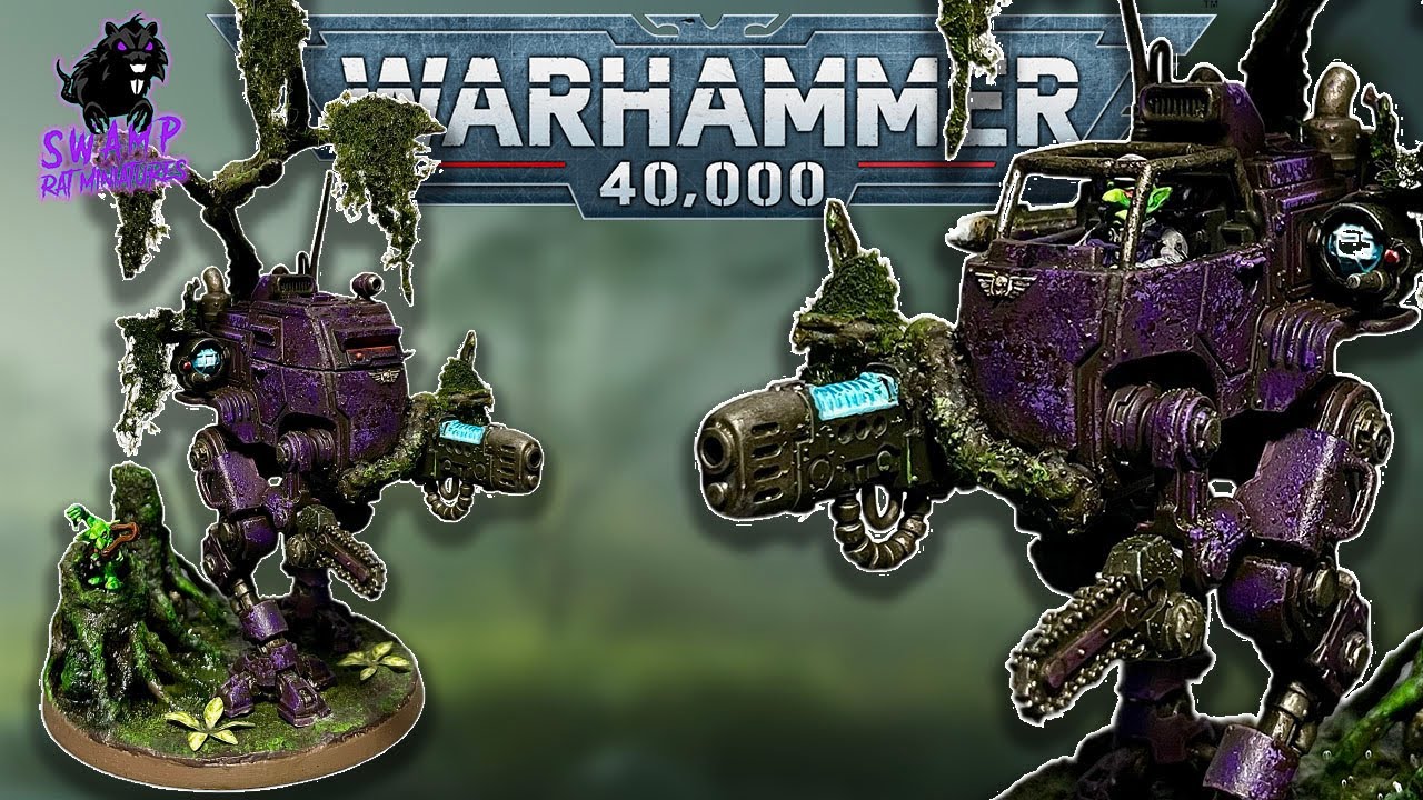 Затапливаю 40к Сентинеля для моей армии Китбаша — Swamp Stomper