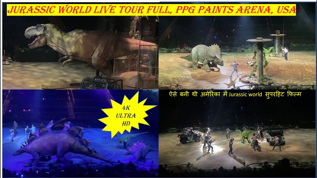 Jurassic World Live Tour 2022| PPG Paints Arena| Pittsburgh| USA| Vlog55