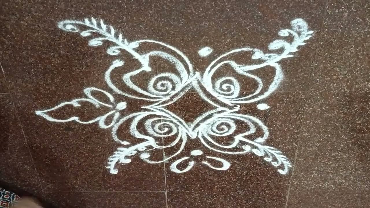 Simple Rangoli Designs for Daily Use | Easy Kolam for Beginners | Beautiful Muggulu with Dots