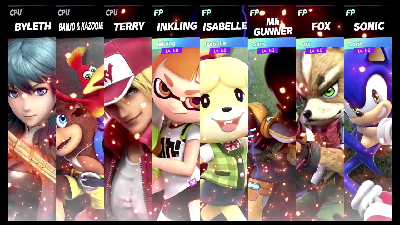 Super Smash Bros Ultimate Amiibo Fights – Byleth & Co Request 408 Stamina Free for all
