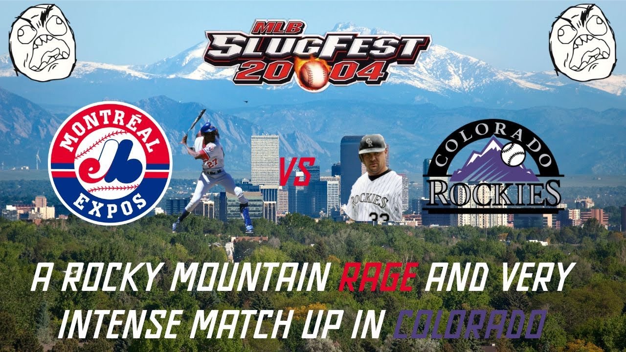 MLB Slugfest 2004 Season Mode Episode 14: A Rocky Mountain Rage And Intense Match In Colorado