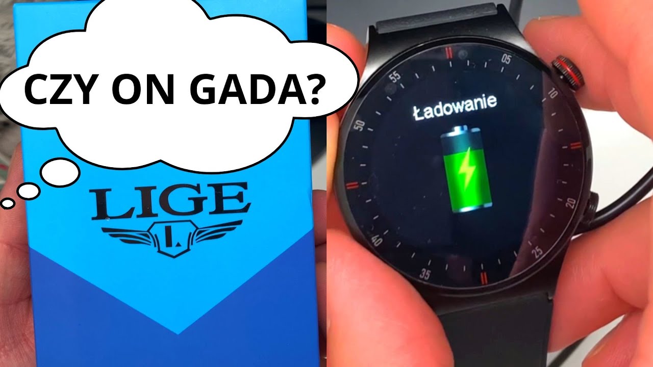 LIGE QW33 SMARTWATCH JAK HUAWEI Watch GT3, Czy Warto Kupić Chiński Zegarek?  FT307