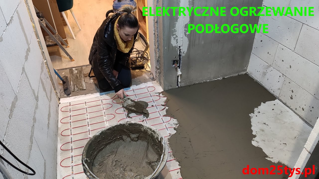 GANEK POD PRĄDEM 😁😉 ELEKTRYCZNE OGRZEWANIE | ROZBUDOWA DOMU BEZ POZWOLENIA 35M2 #domza25tysięcy