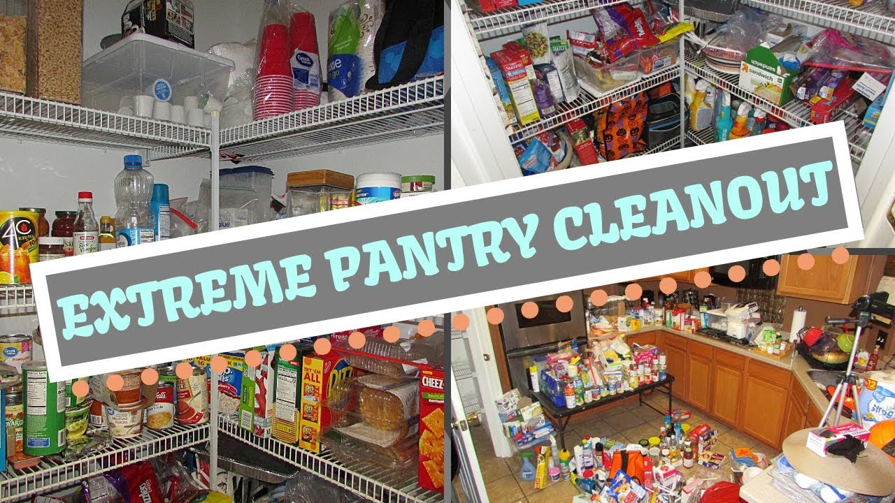 EXTREME PANTRY CLEANOUT // DECLUTTER & REORGANIZE