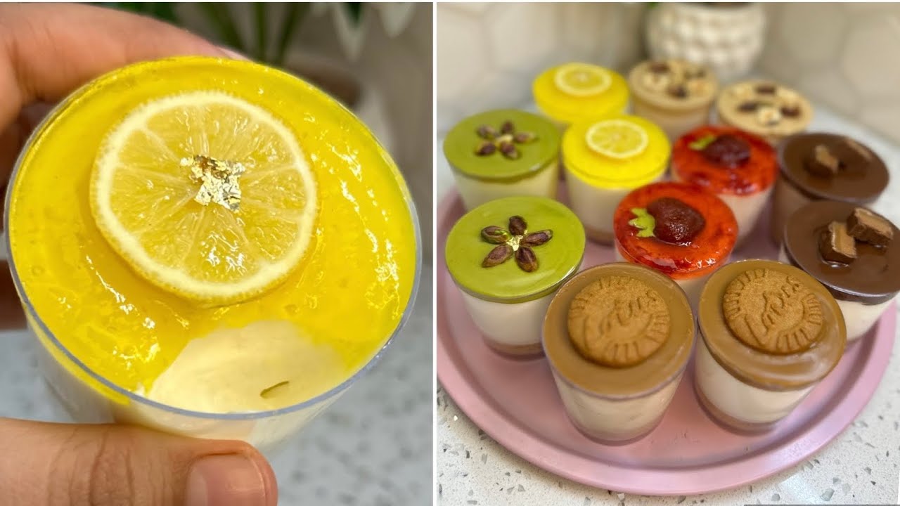 تحلية كؤوس الورشات| 6 أذواق مختلفة من نفس الكريمة (خبوها لرمضان و تصلح ايضا كمشروع)