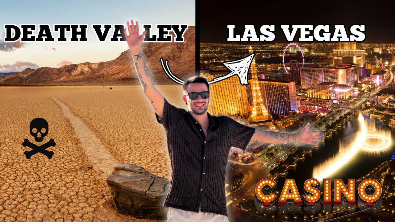 ATTRAVERSO LA DEATH VALLEY PER RAGGIUNGERE LAS VEGAS
