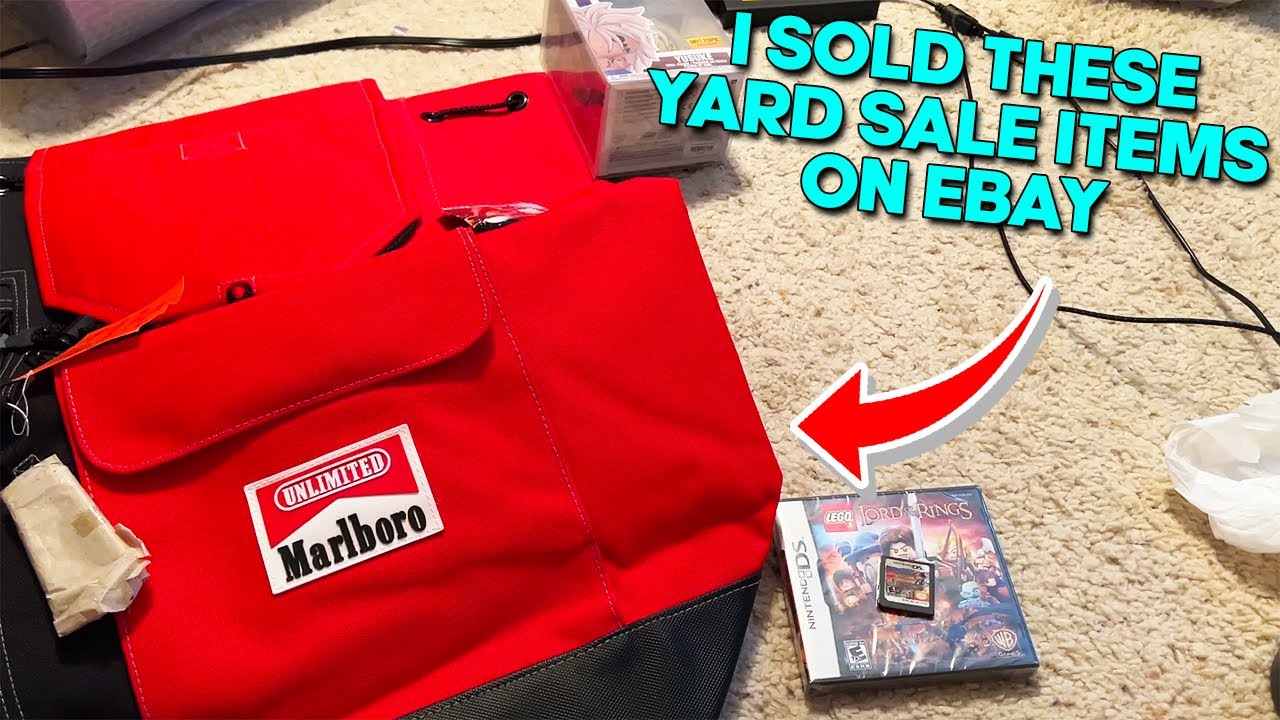 I Sold These Yard Sale Finds on eBay