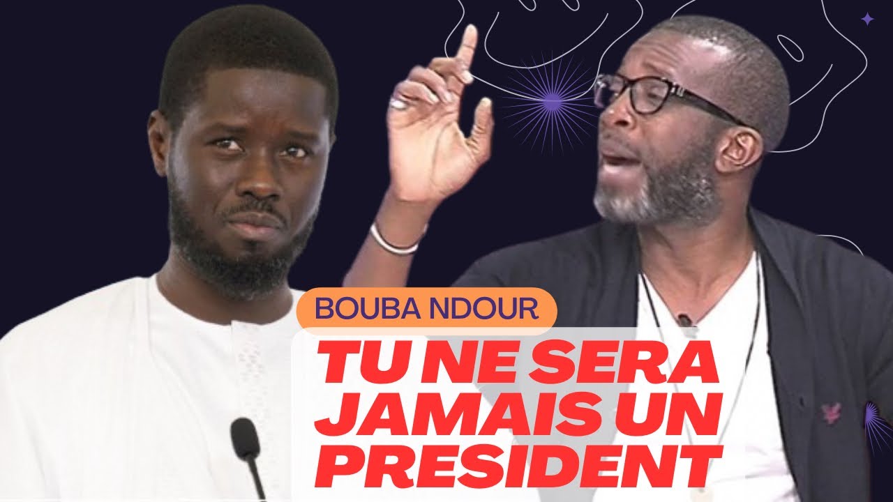 Débat houleux entre Bouba Ndour et Bassirou Diomaye Faye