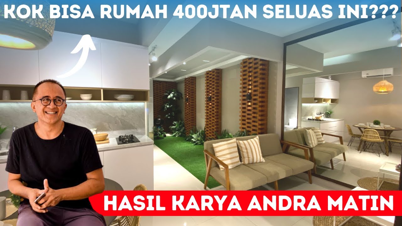 HIDDEN GEM! RUMAH 400JTAN HASIL KARYA ARSITEK TERNAMA ANDRA MATIN - SAMANEA HILL
