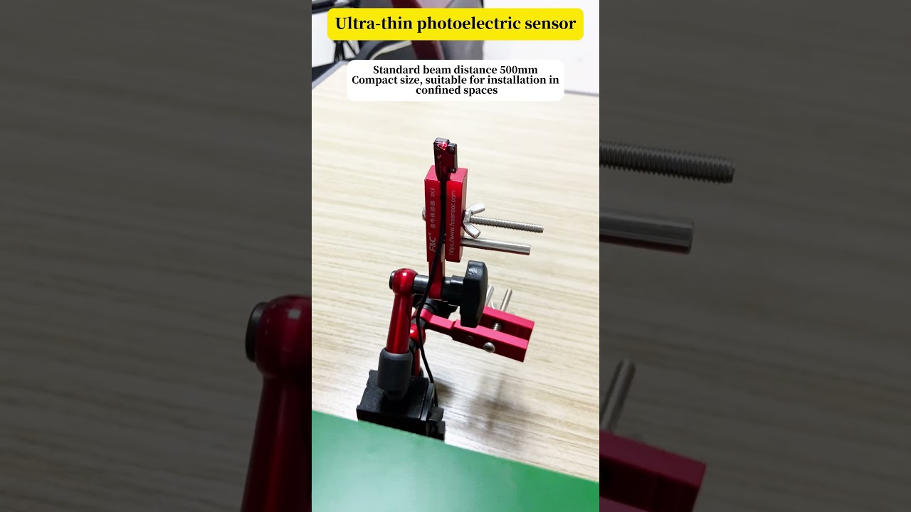 Ultra-thin photoelectric sensor #sensor #automation#photoelectricsensor