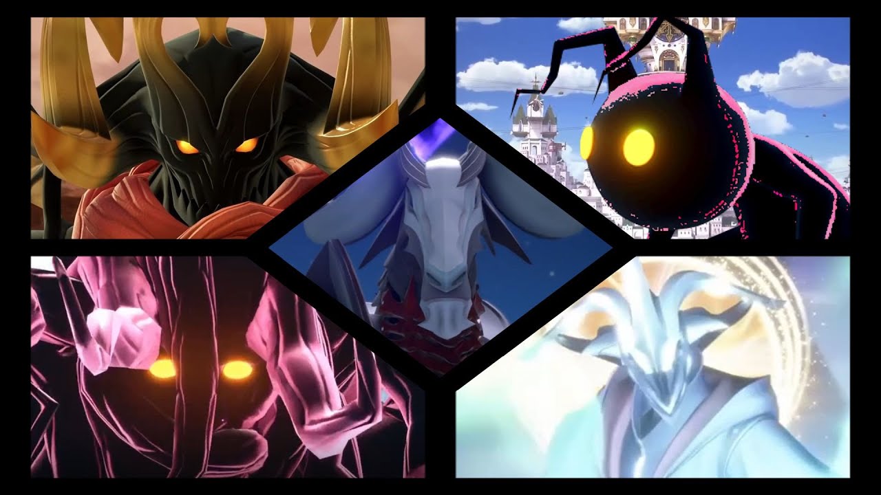 Kingdom Hearts 3 ReMind All Bosses With Ultima Weapon