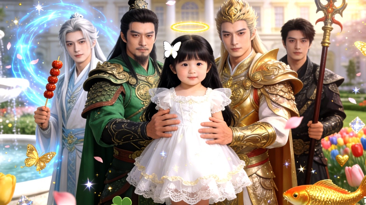 A Poor Girl Is Reborn, Adopted By Four Princes And Pampered Like A Little Princess!
