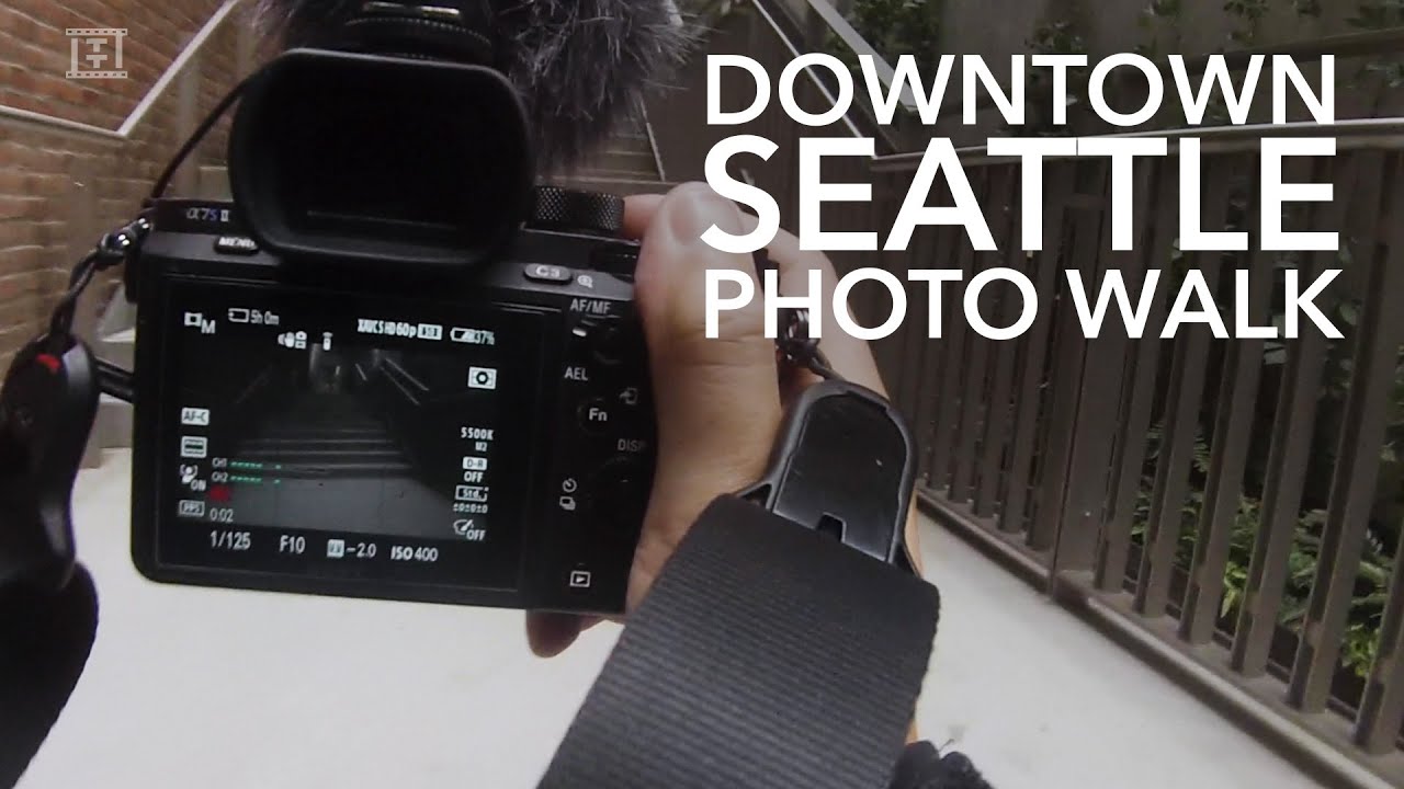 Downtown Seattle STREET PHOTOGRAPHY Photo Walk | Come Watch The Photo Shoot POV 4K || TTang Films