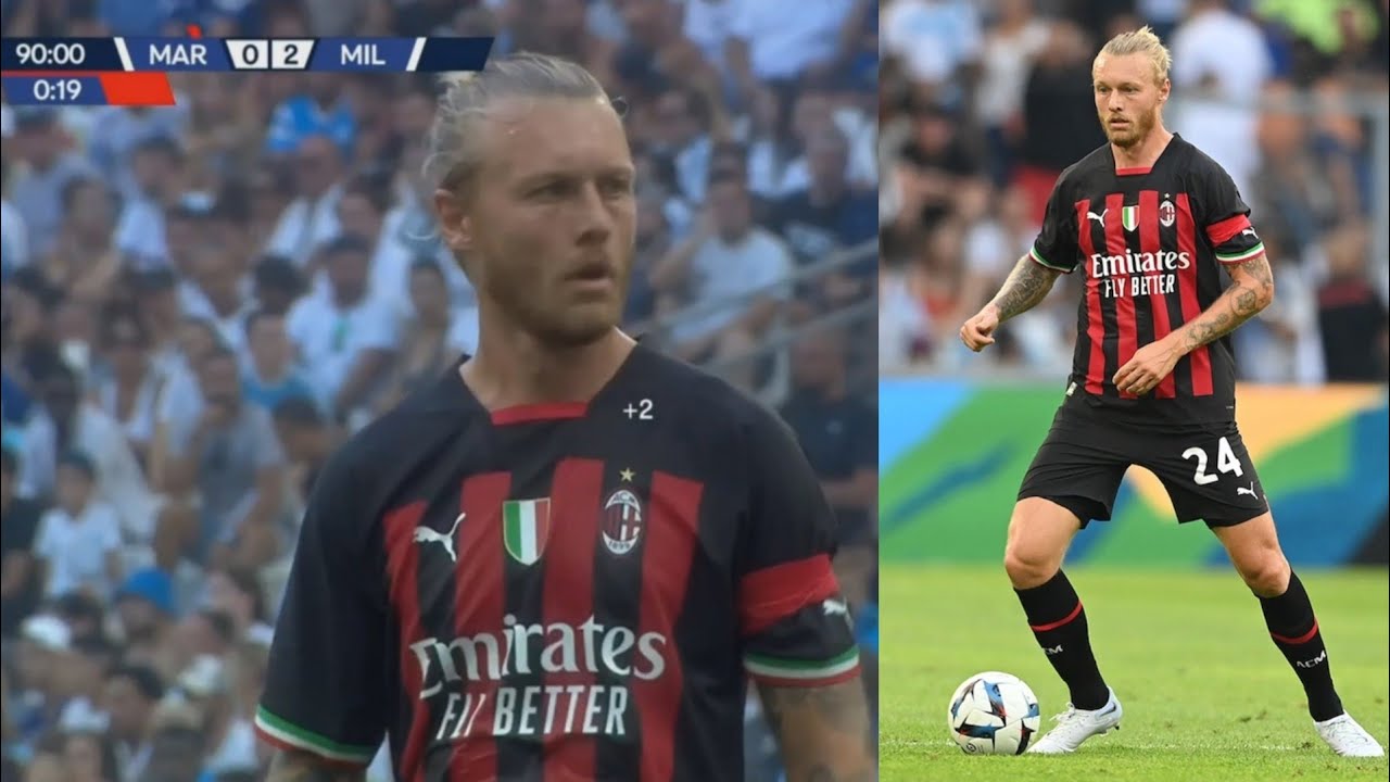 Simon Kjaer is Back vs O.Marseille | Back from Injury