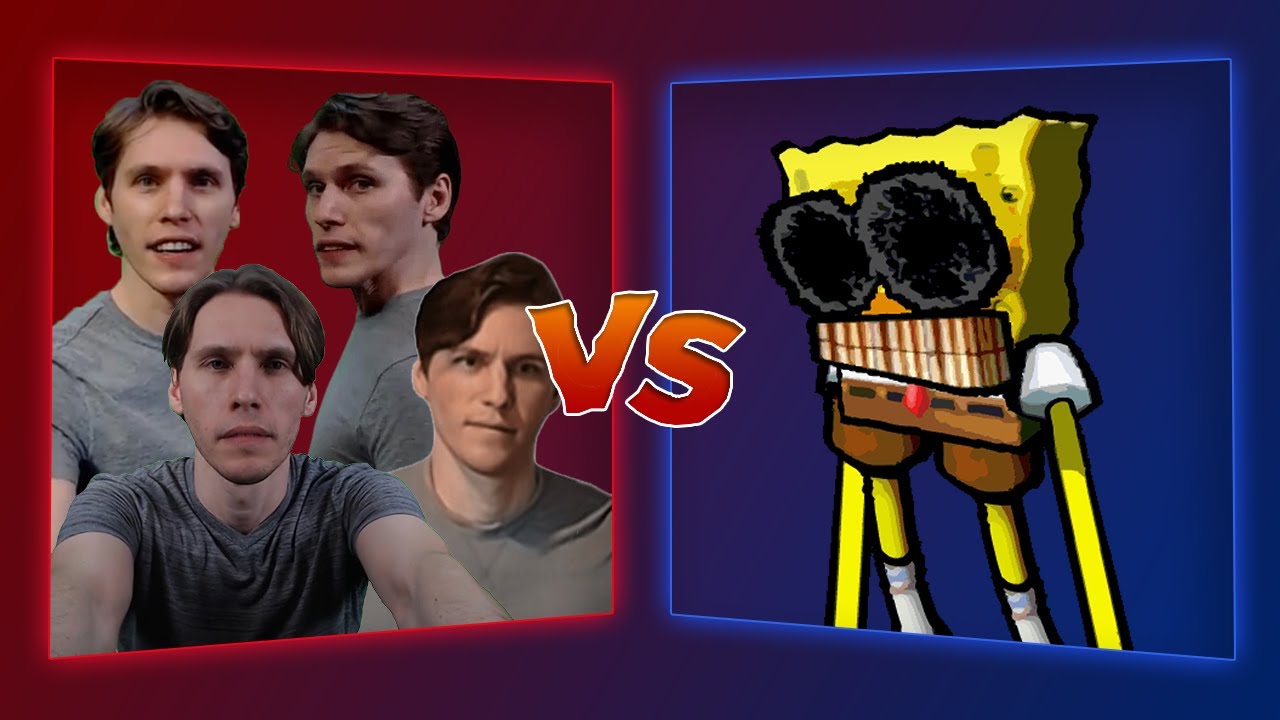 MUGEN Battle - Jerma x4 vs Spong