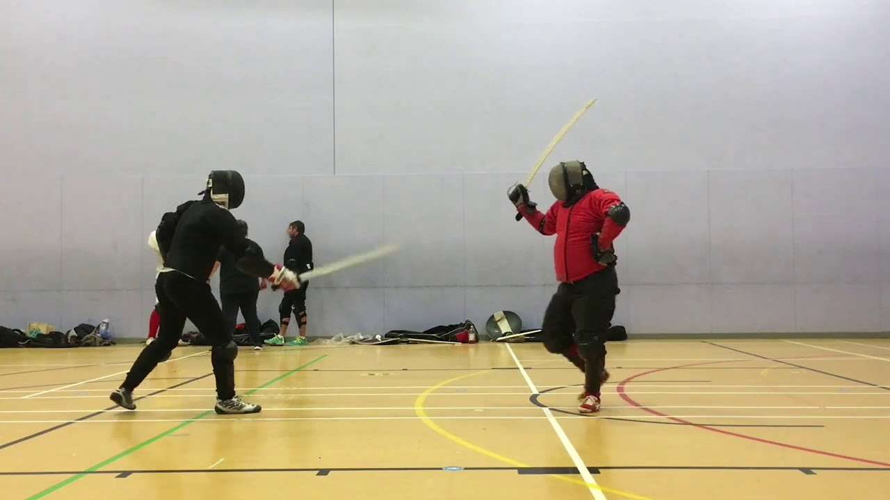 Messer vs Sabre Sparring - Tom vs Mike