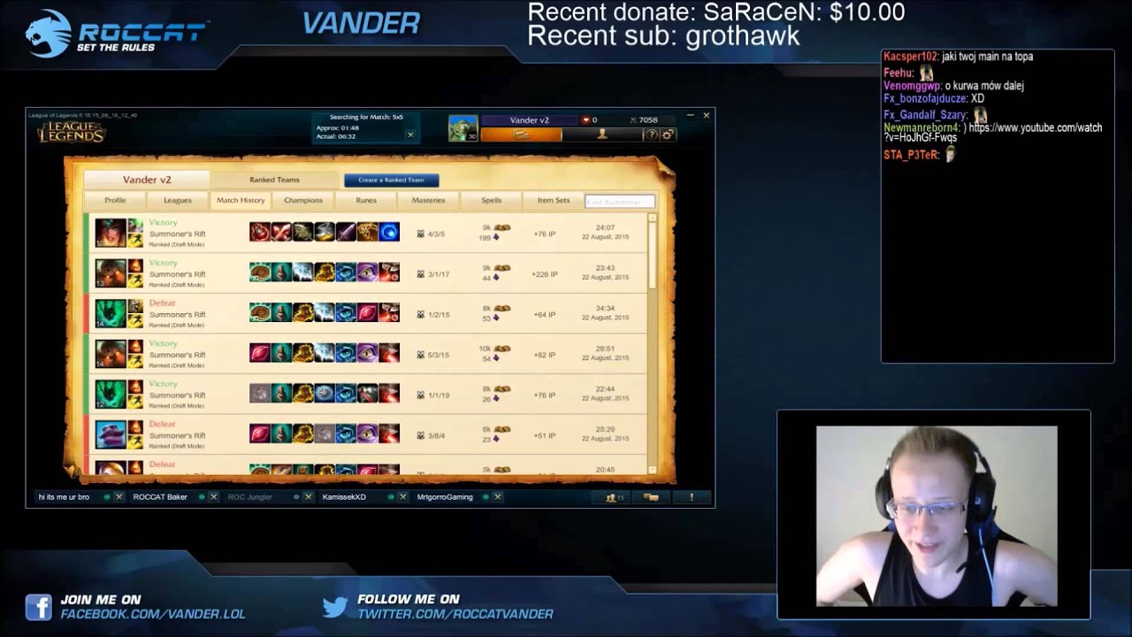 ROCCAT Vander - Stołówkowa mafia, bułki, papier toaletowy