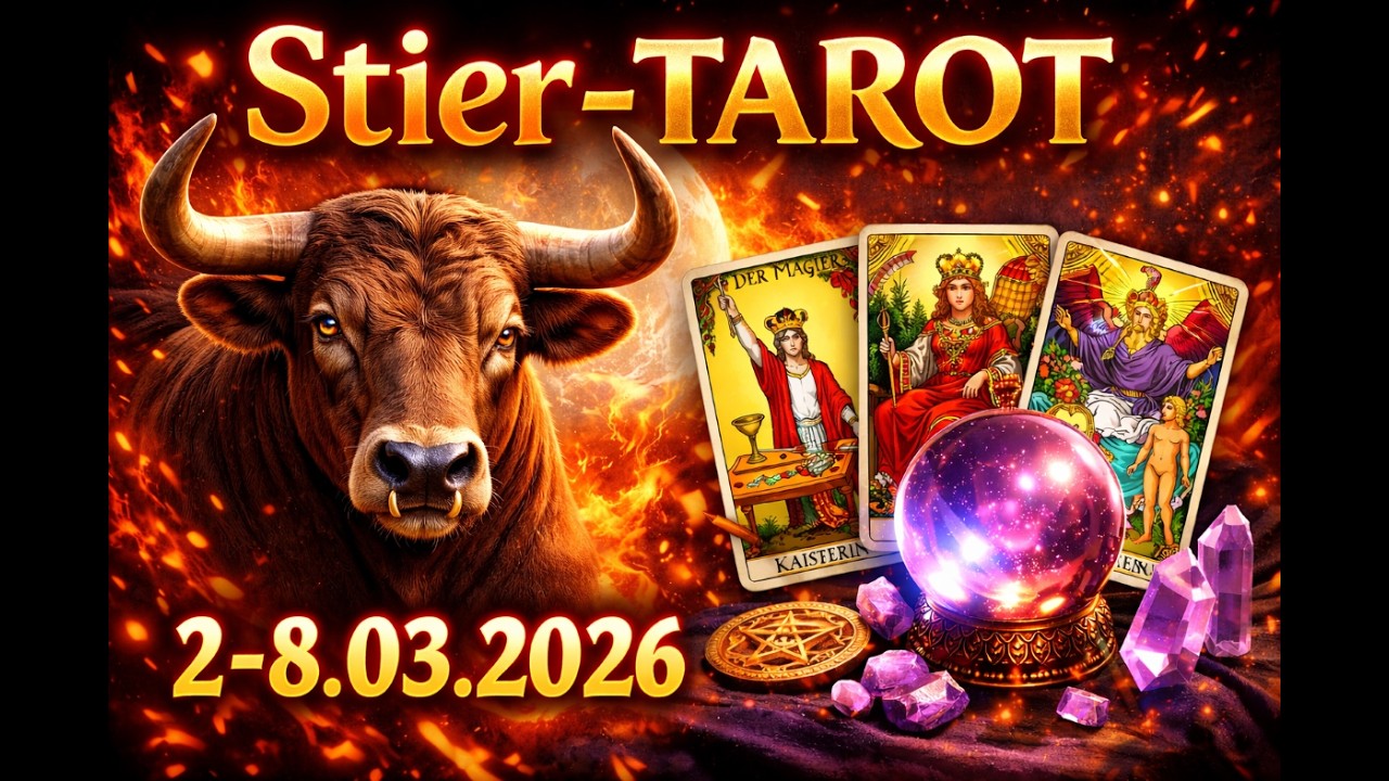 Stier ♉️ Tarot ♉️ 2-8.03.2026. Dein Einsatz wird jetzt belohnt.