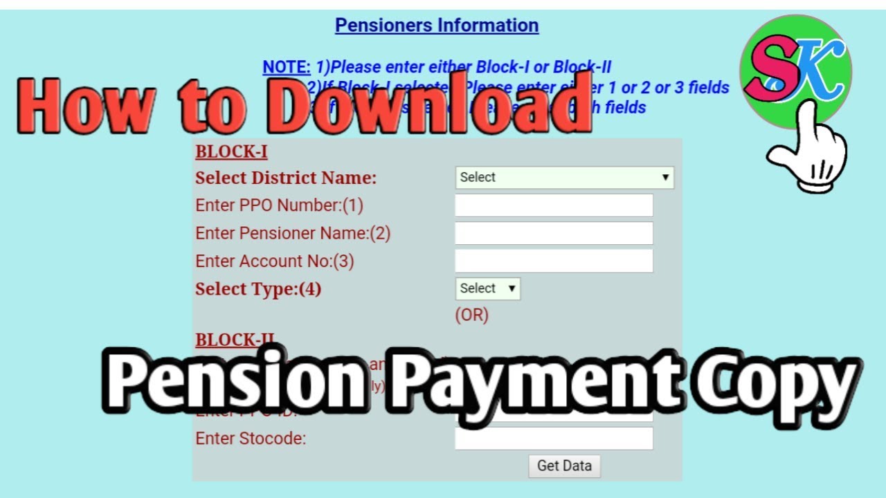 How to Download || Pension Payment Copy || Details ||