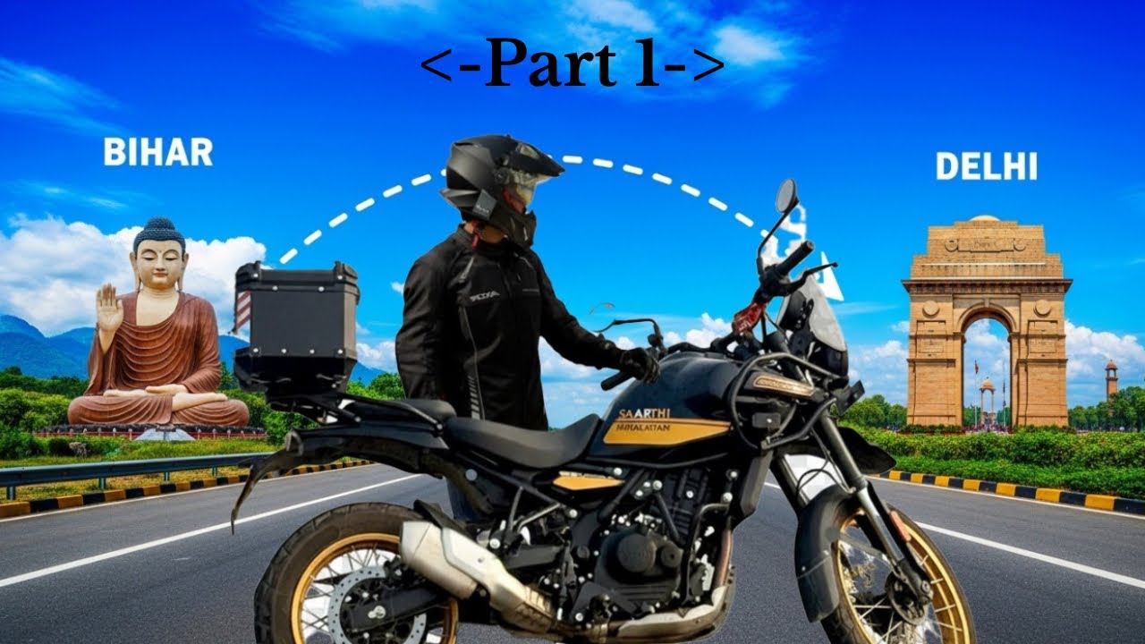 Bihar to Prayagraj Via Jamui, Gaya, Varanasi By Road On Himalayan 450