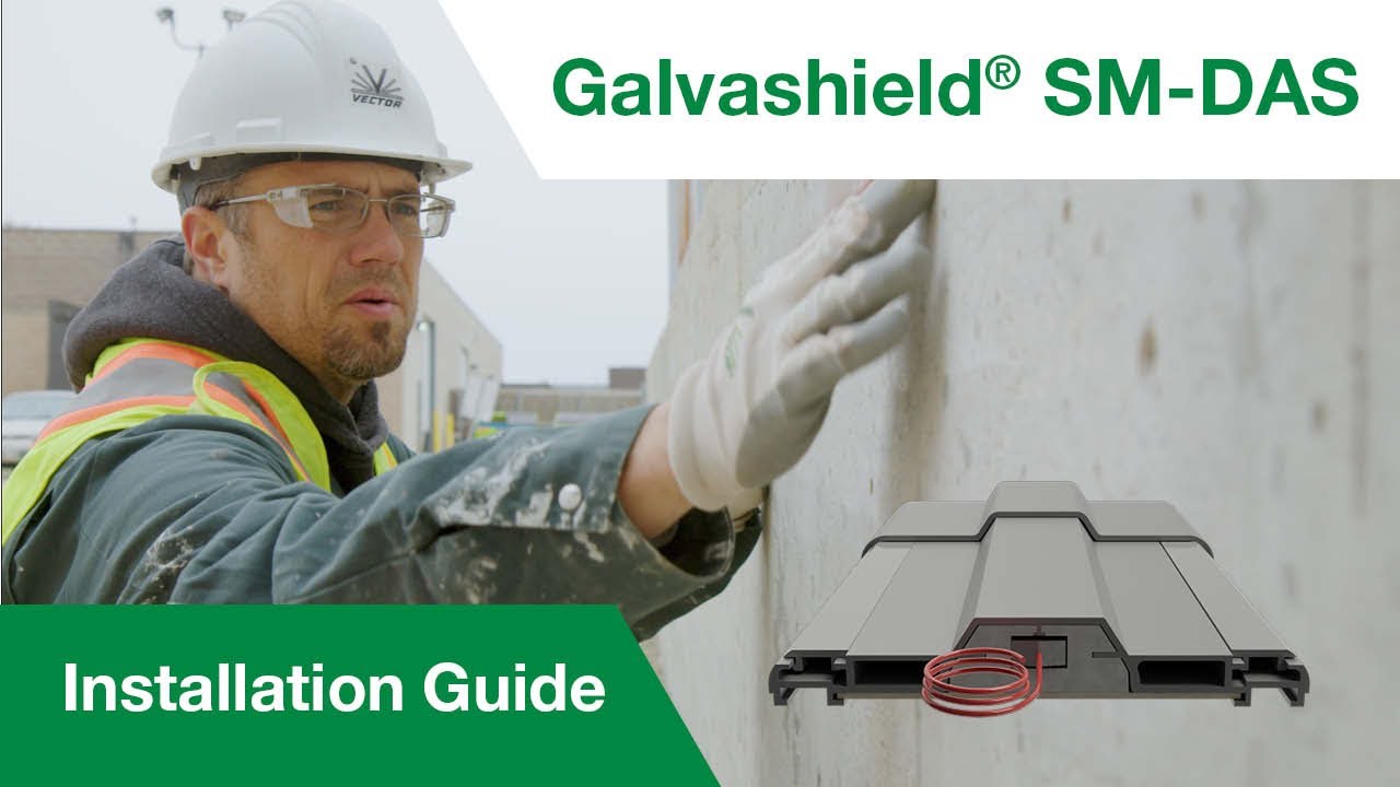 Galvashield® SM-DAS Surface Mounted Anode - Installation