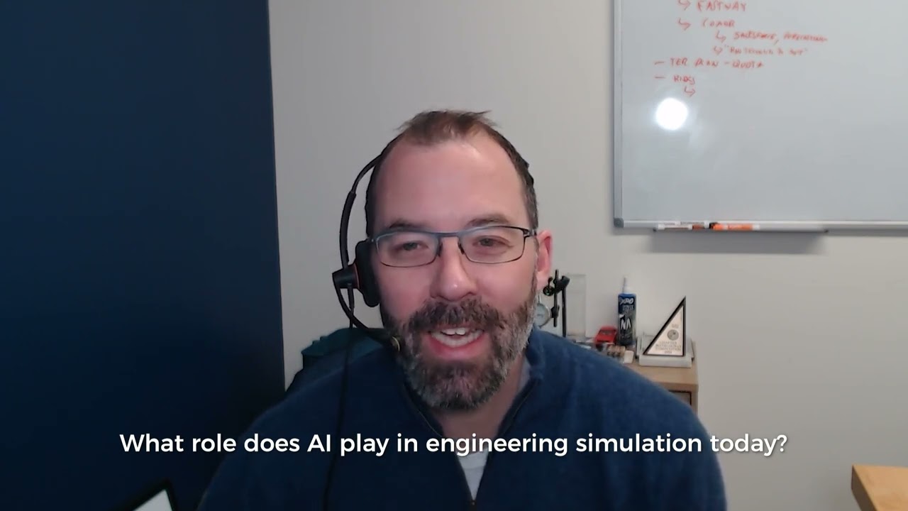 What role does AI play in engineering simulation today?