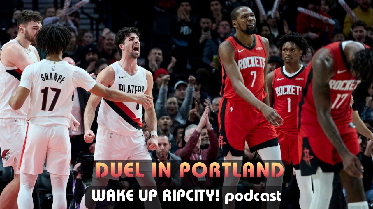 DENI & KD DUEL IN PORTLAND, SPOILER ALERT - BLAZERS WIN | Wake Up RipCity! podcast