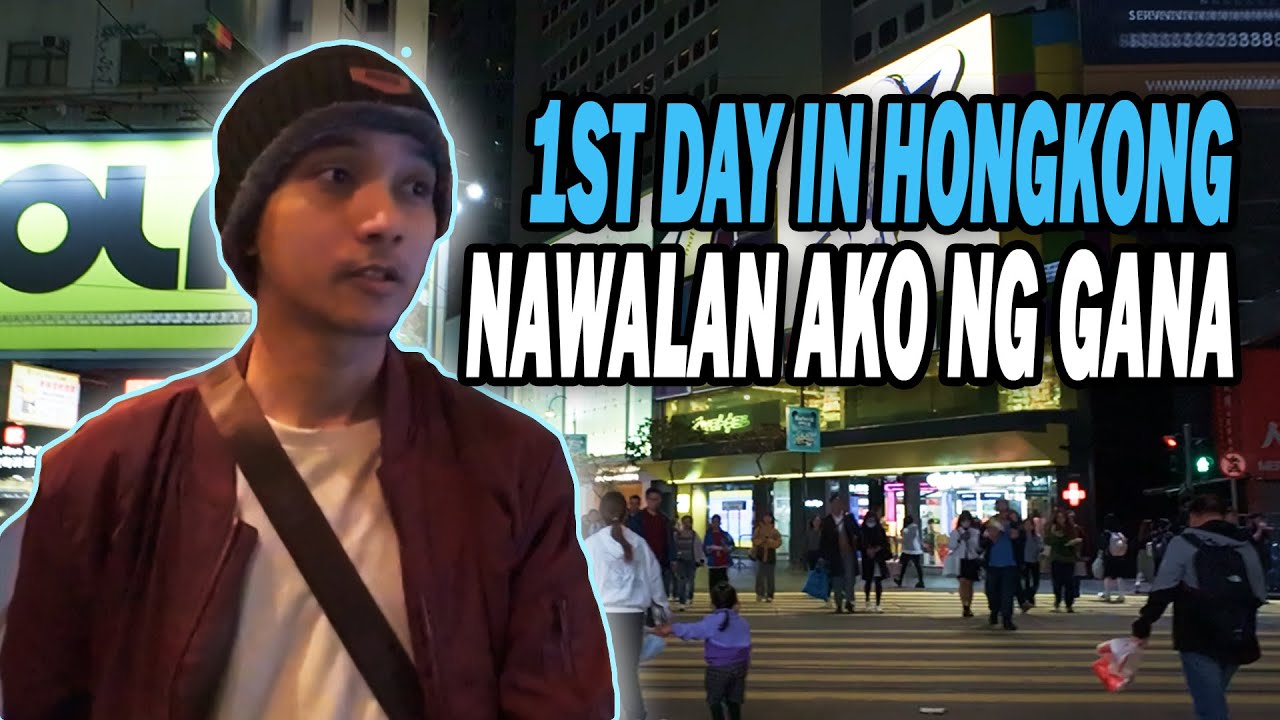 FIRST DAY IN HONG KONG | BIGLA AKONG NAWALAN NG GANA