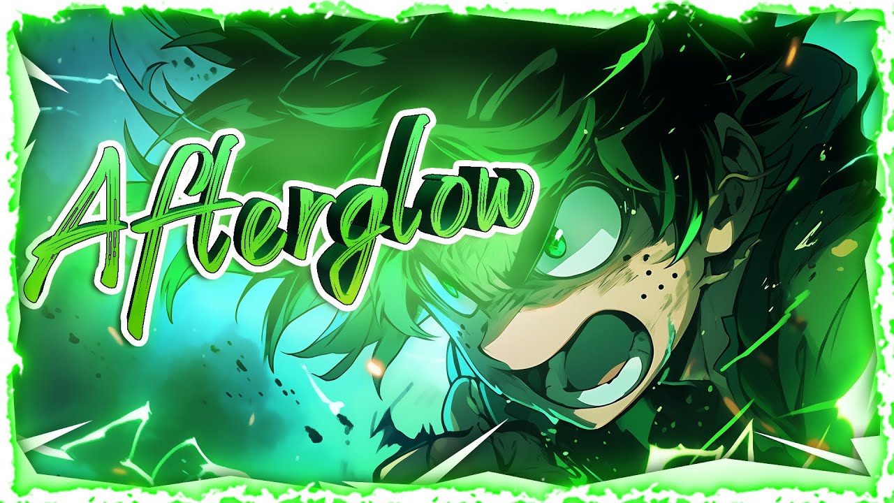 Nightcore - Afterglow (Lyrics)