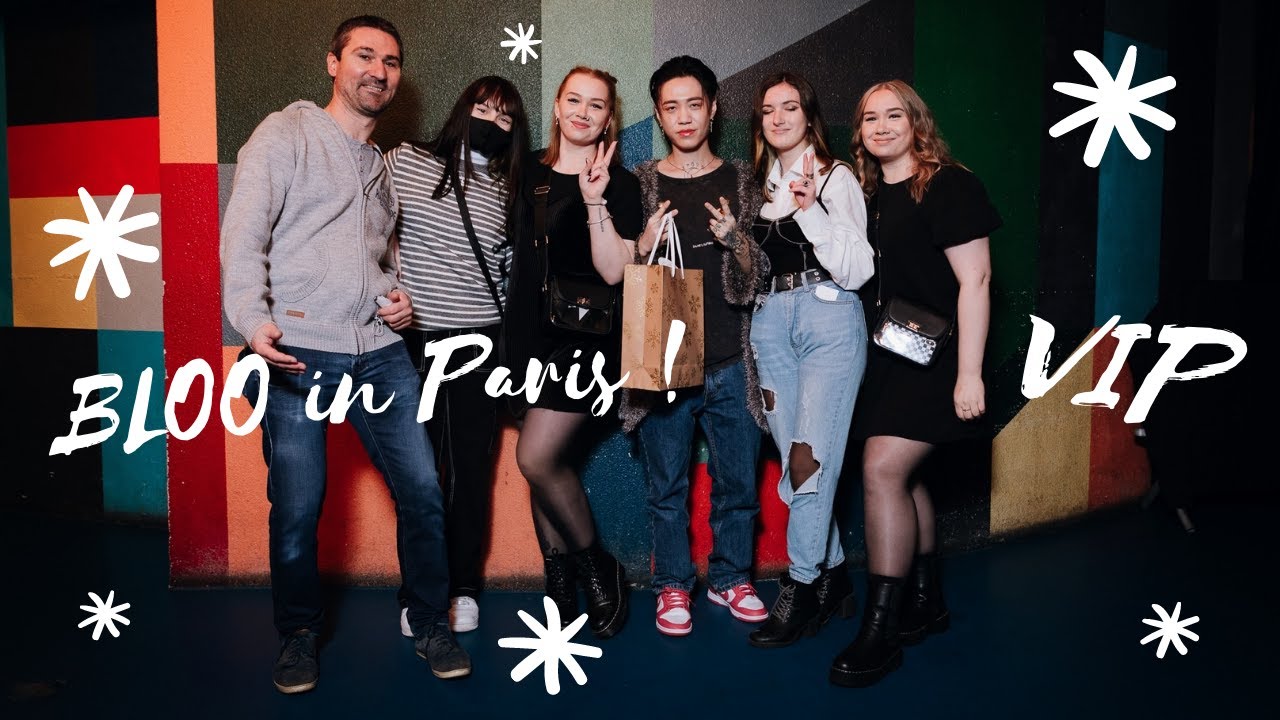 VLOG concert BLOO 블루 in Paris 20211206 VIP (Eng/Fr sub) [4K HDR]