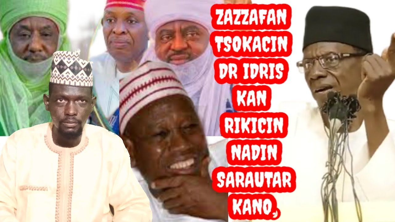 Dr idris yayi kaca kaca da abba da kwankwaso da sunusi kan nadin sarautar kano, ya jinjinawa ganduje