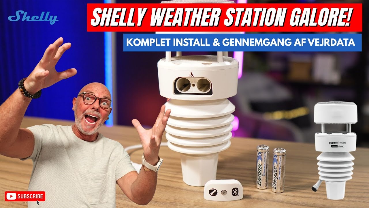Shelly WS90 – Den ultimative smarthome vejstation? 🔥