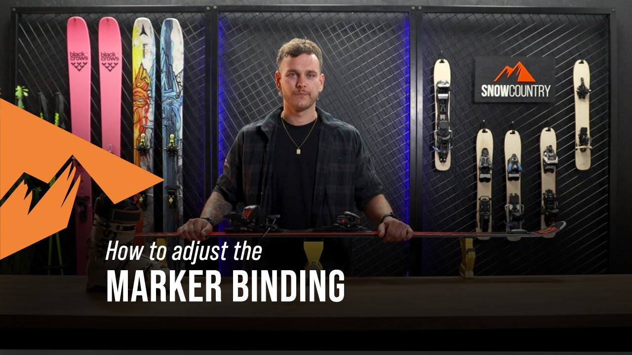 How to adjust a Marker ski binding | Snowcountry