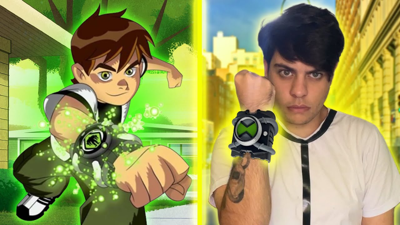 virei OS ALIENS DE BEN 10!