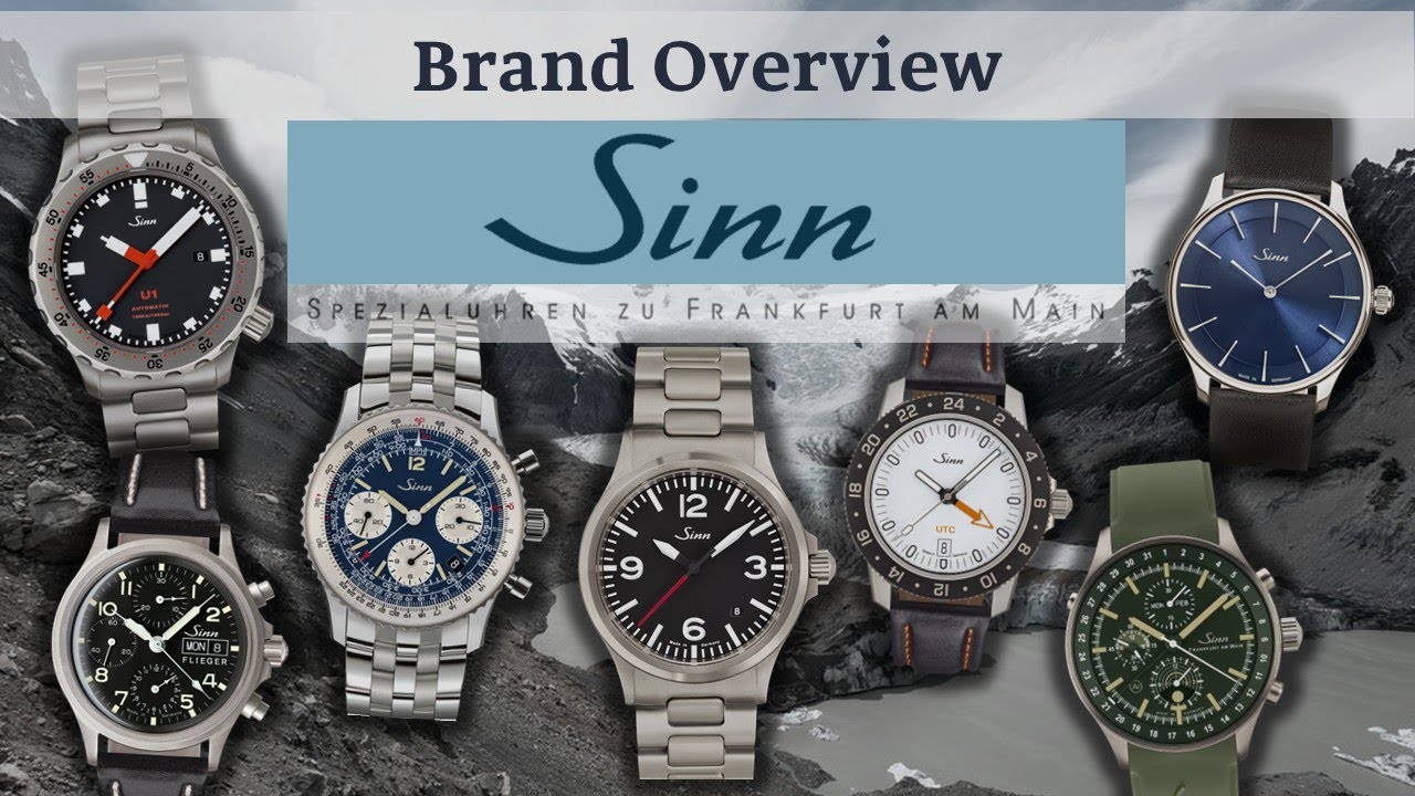 Обзор бренда Sinn Watches: технологии, история, мнения — обзор 35 моделей часов на данный момент.