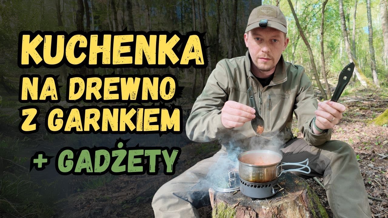 KUCHENKA NA PALIWO STAŁE i inne GADŻETY