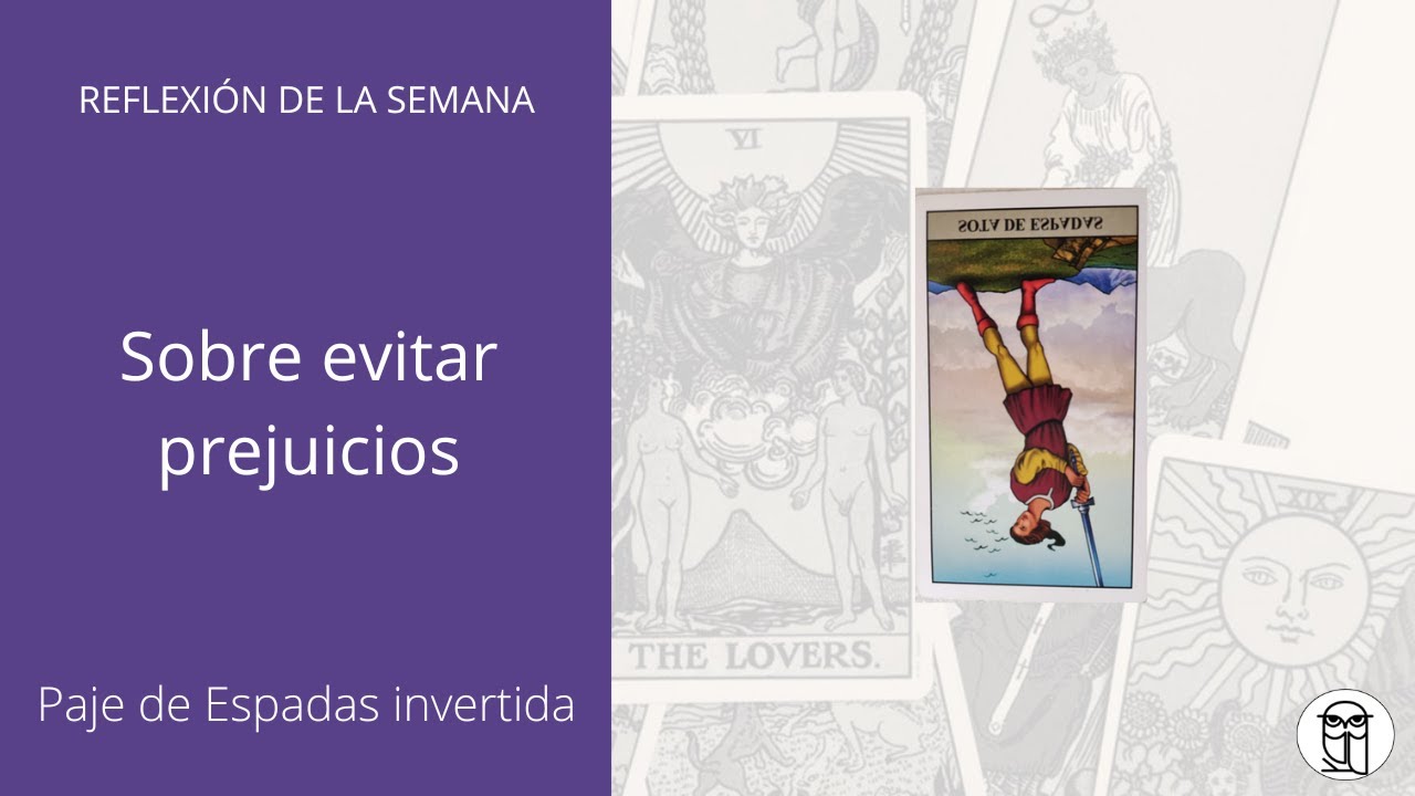 TAROT | Paje de Espadas invertido: ¿Con qué 'gafas' estás mirando la realidad?