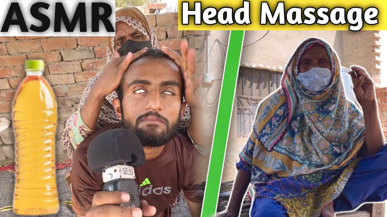ASMR Head Massage By Grandma & Mom