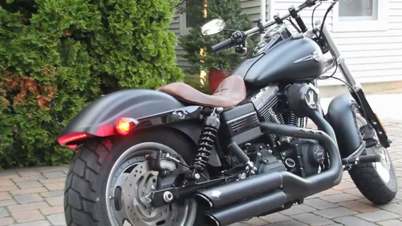 2012FATBOB Brown Seat, Wide Glide Fender
