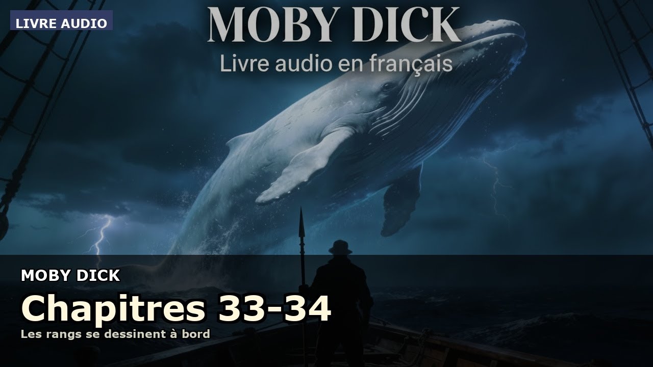[FR] Moby Dick (Integral) - Chapitre 33-34: Les rangs se dessinent à bord du Pequod - H. Melville