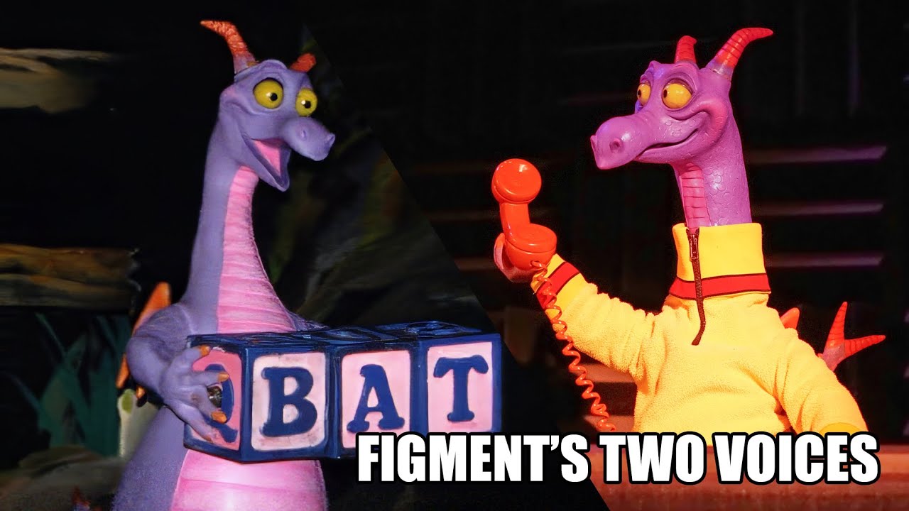 Figment&rsquo;s Voices -  The People Behind the Iconic Disney Character!