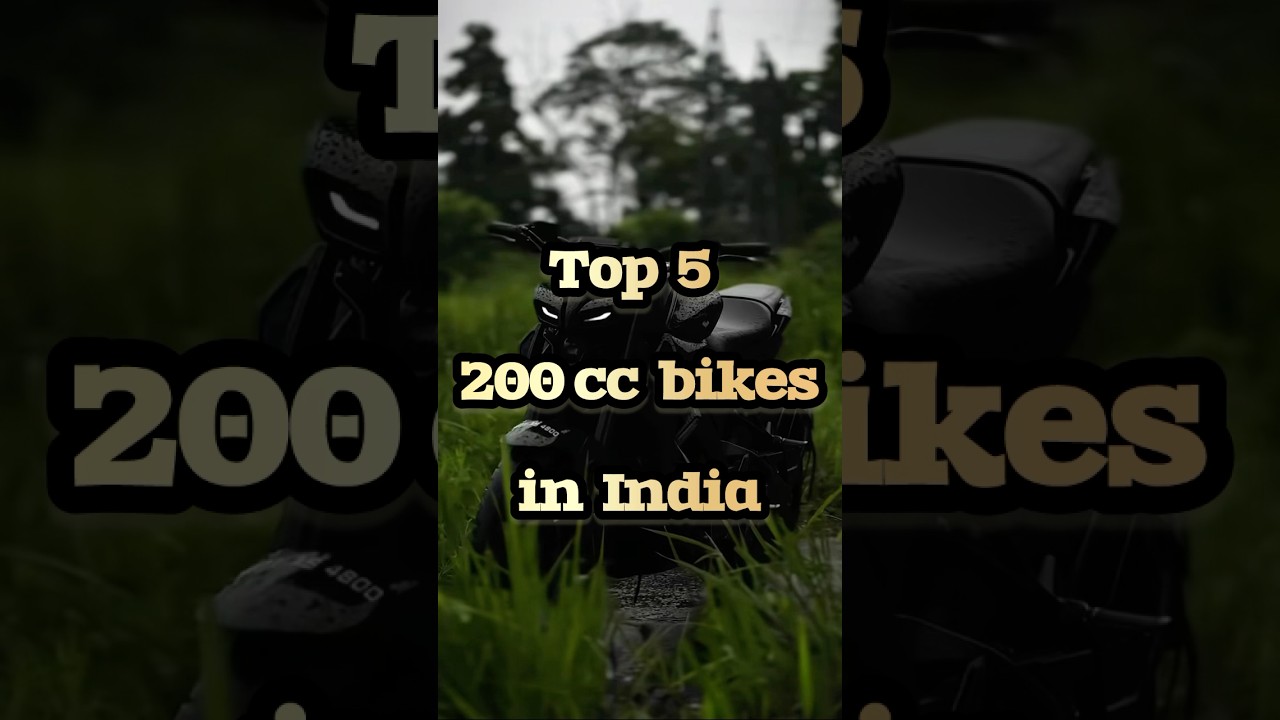Top 5 Best 200cc Bikes in India 2025 🏍️💨 | Pulsar vs KTM vs Apache! #youtubeshorts #shorts #viral