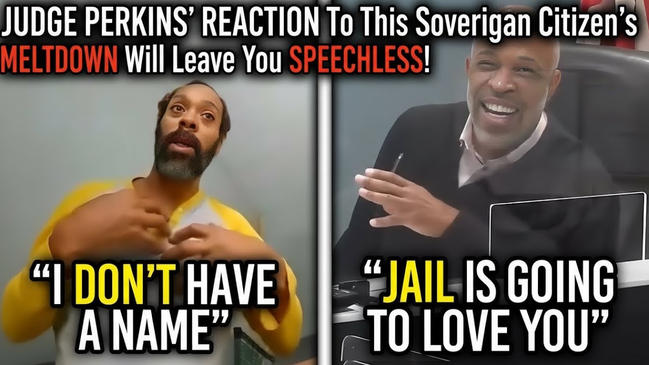Judge Perkins’ SHOCKING Reaction to a Sovereign Citizen Court Meltdown! 🔥