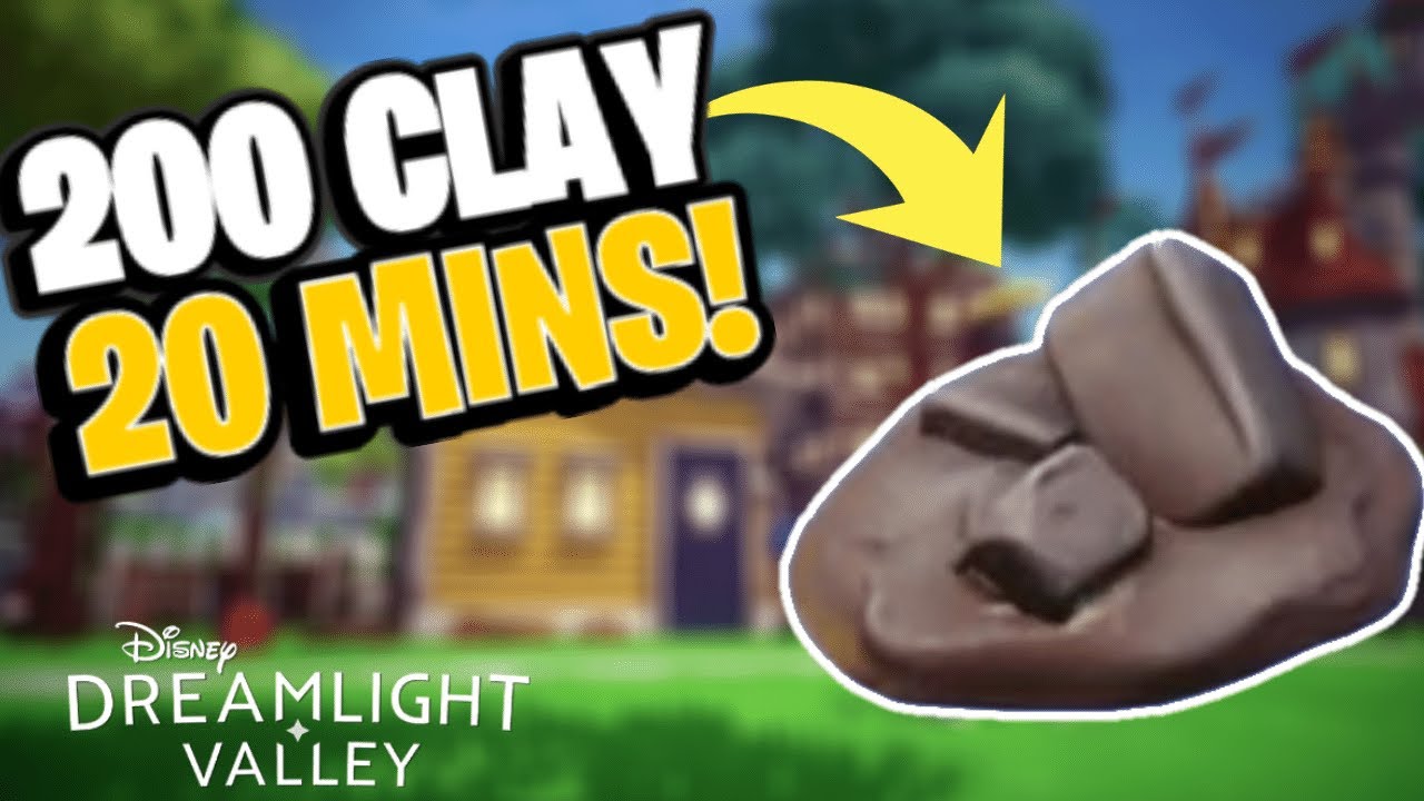 Как быстро получить глину! | Disney Dreamlight Valley