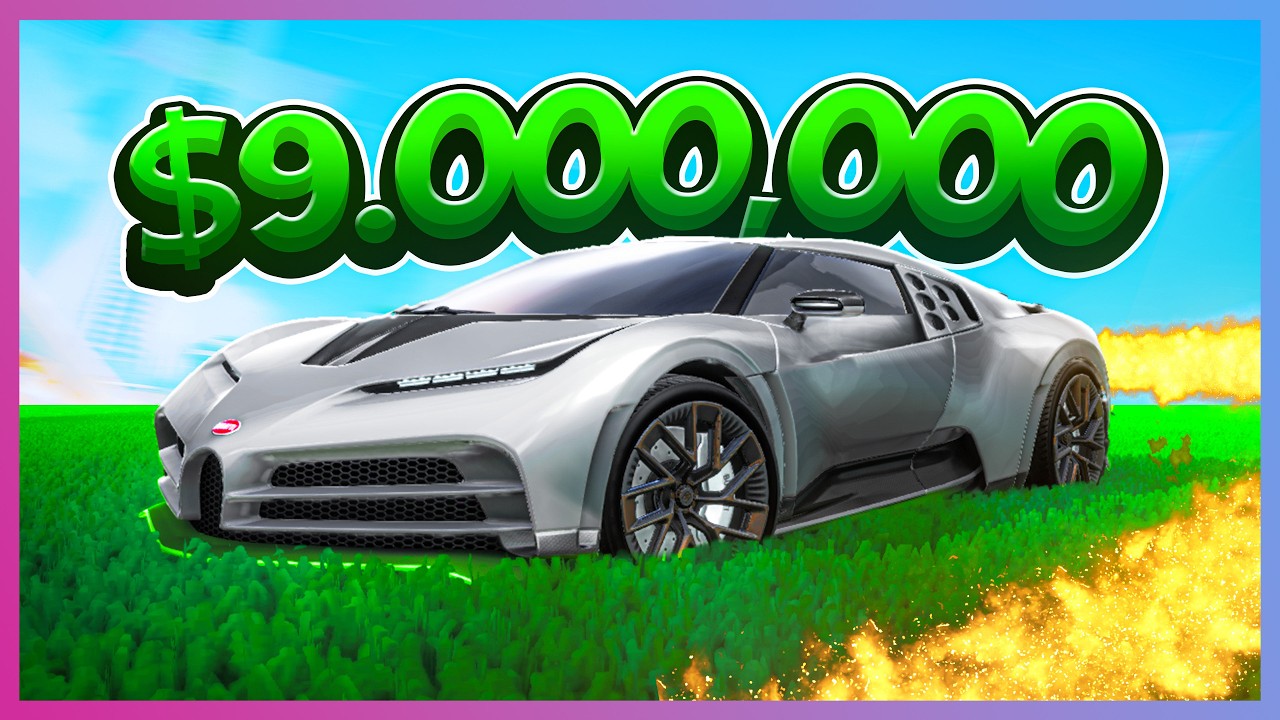The $9 Million Rocket League Car